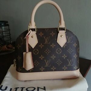Louis Vuitton Brown Monogram Handbag